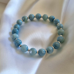 Bracelet Zazie bleu pastel