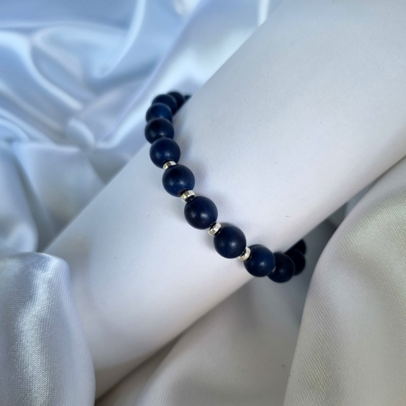 Bracelet unisex Swann bleu marine